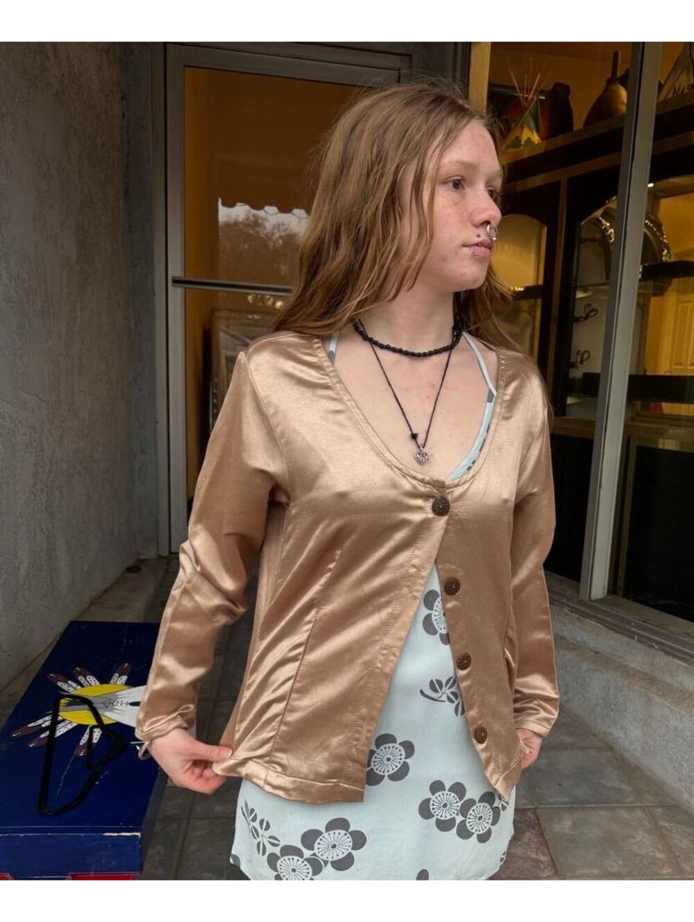 Blessed Threads Hemp Silk Blouse Sustainable Capsule Wardrobe Scoop Neck